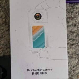 Thumb Action Camera with Colorful Display